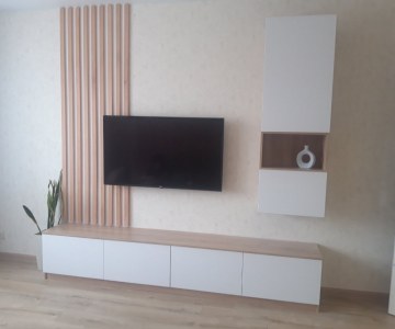 Современная стенка без ручек