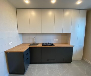 Кухонный гарнитур с фасадами без ручек во Владимире фото