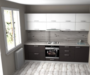 Дизайн проект кухни на заказ Дизайн проект кухни с подсветкой фото