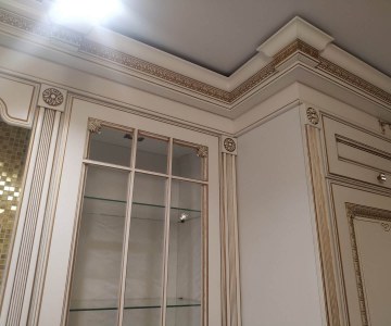 Корпус кухни выполнен из ЛДСП 16 мм. Kronospan фото