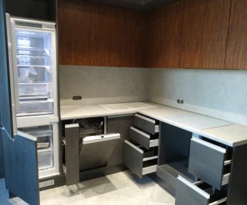 Кухня в стиле Лофт во Владимире на заказ